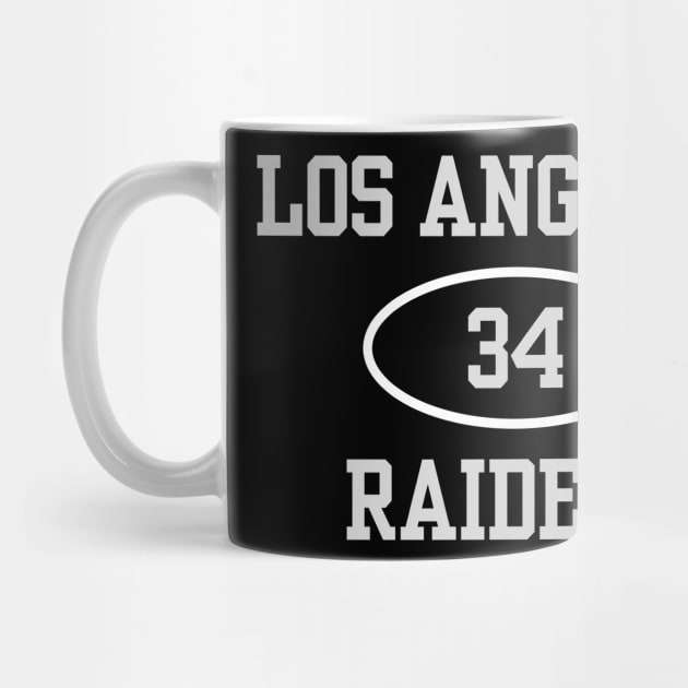 LA RAIDERS BO JACKSON #34 by capognad